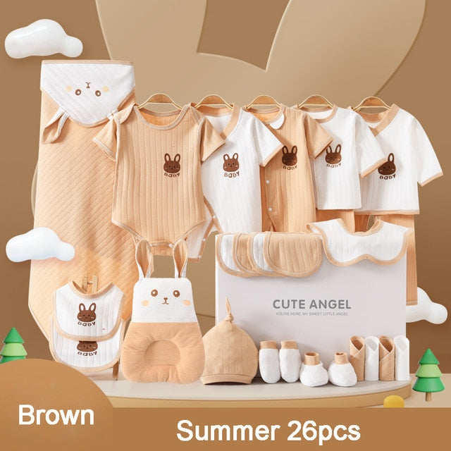 26 Pcs Newborn Essentials Set (0-3m)