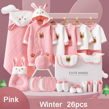 26 Pcs Newborn Essentials Set (0-3m)