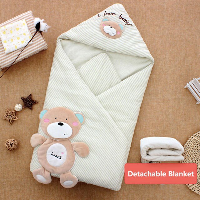 Detachable Cotton Baby Blanket