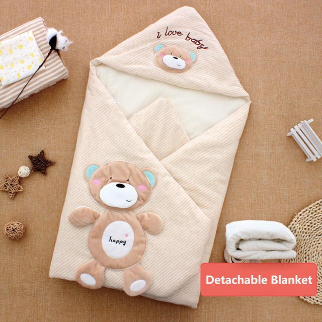 Detachable Cotton Baby Blanket