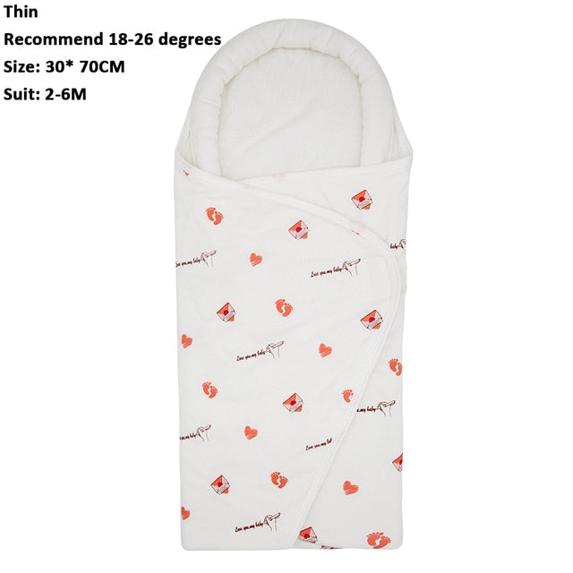 Cotton Sleeping Baby Bag 0-6 Months