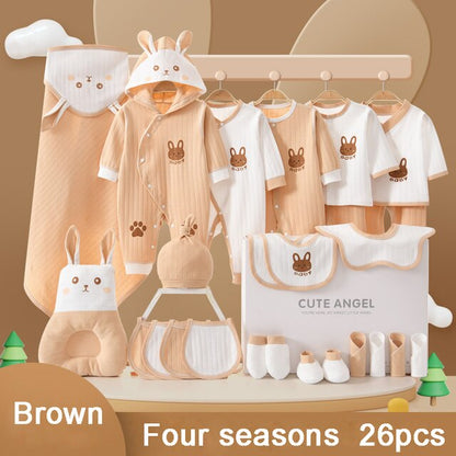 26 Pcs Newborn Essentials Set (0-3m)