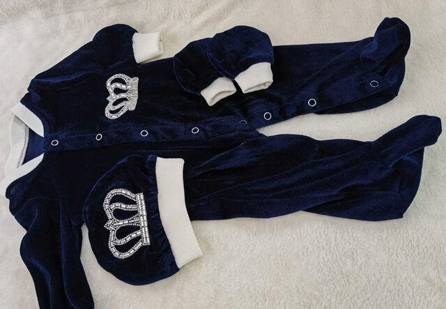 3pcs Baby Boy Set "Velvet"