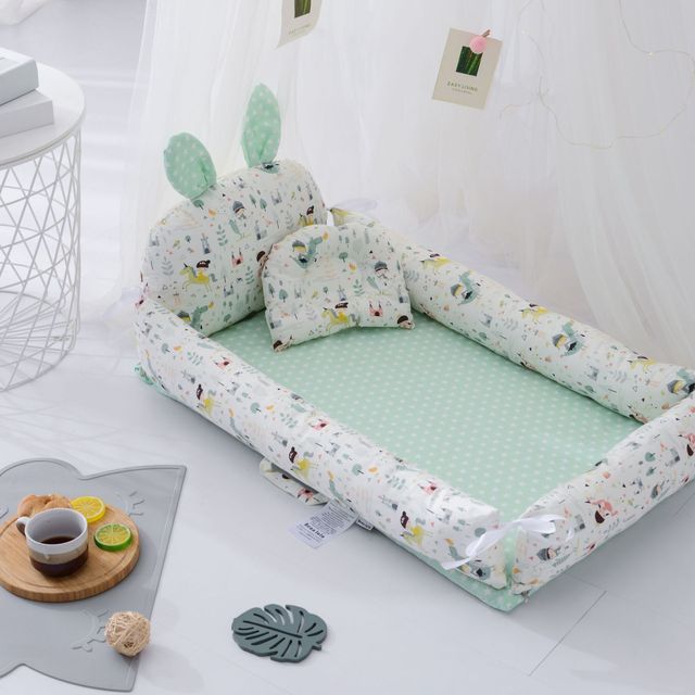 Baby Bed/Nest "Cute Bunny"