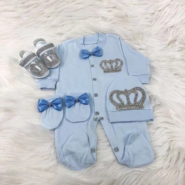 4pcs "Welcome Home" Baby Set