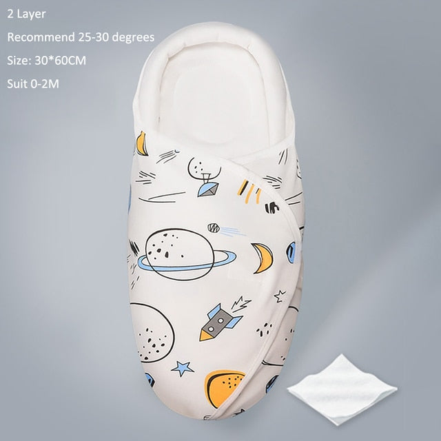 Cotton Sleeping Baby Bag 0-6 Months