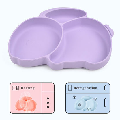 8PCS Baby Silicone Feeding Set