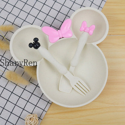 3 Pcs Mickey Mouse Feeding Set