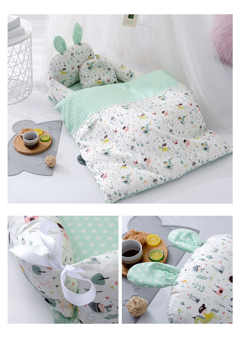 Baby Bed/Nest "Cute Bunny"