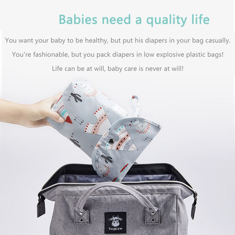 Waterproof Diaper Handbag