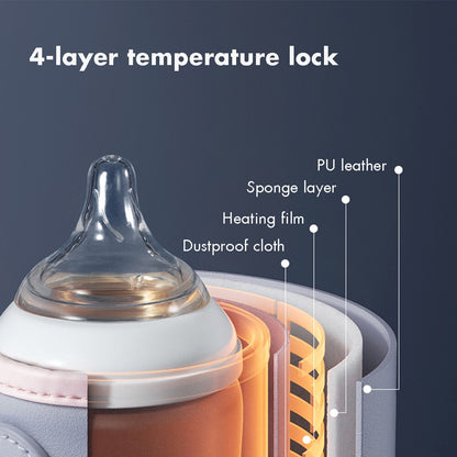 Portable USB Bottle Warmer for 240-330ml