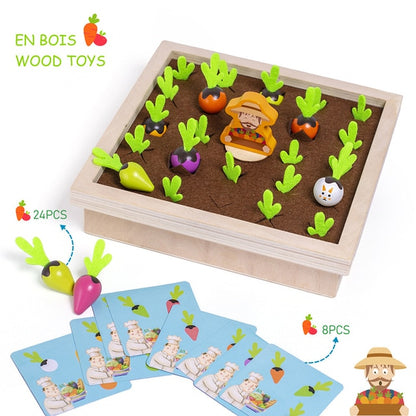 Wooden Matching Puzzles