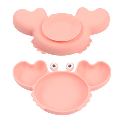 9Pcs Baby Silicone Non-Slip Feeding Set