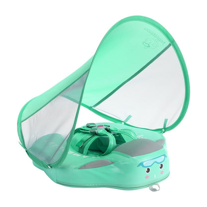 Waterproof Soft Baby Swimming Float With Sunshade