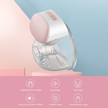 Hands-Free Wearable Breast Milk Pump