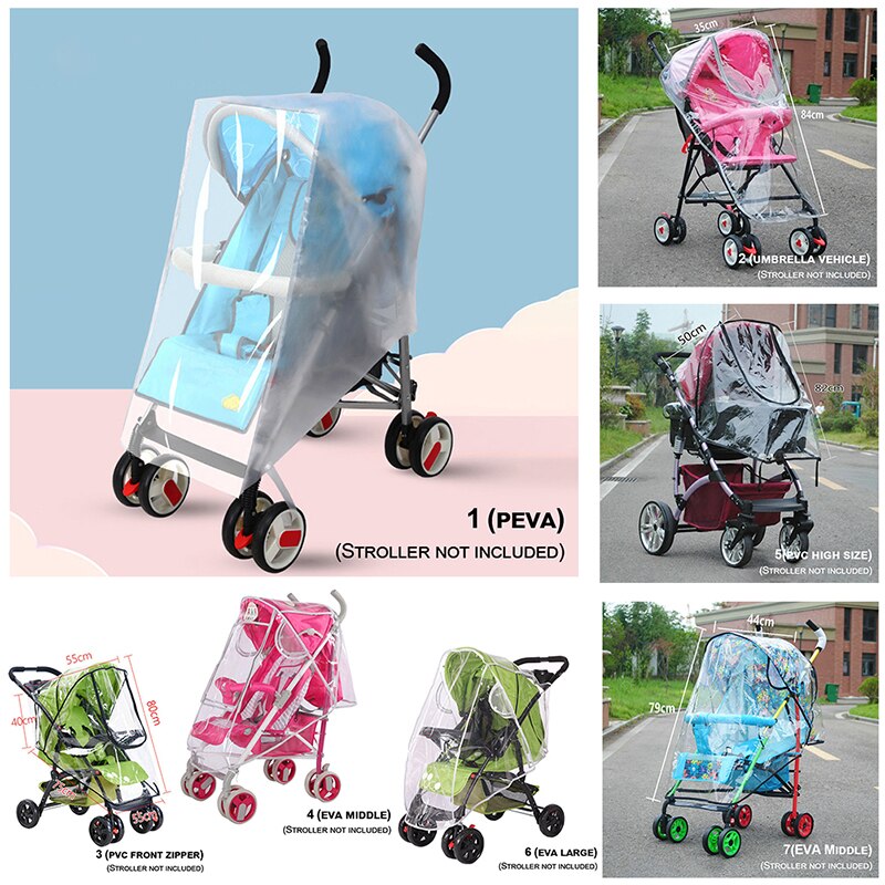 Waterproof Rain Stroller Cover