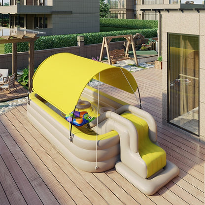 Inflatable Kids Swimming Pool with Slide