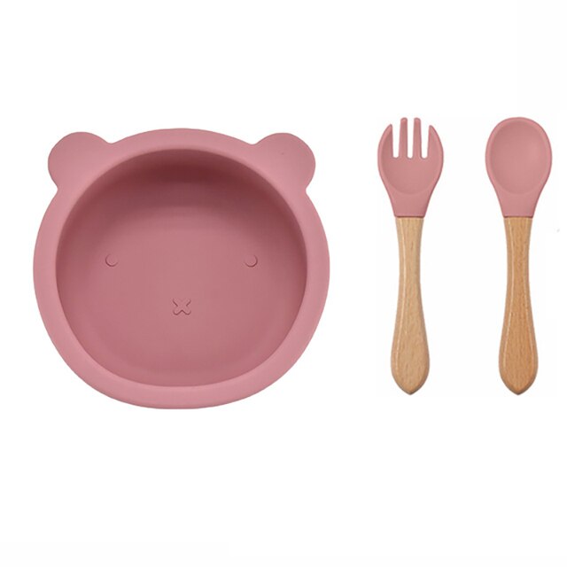 3Pcs Non-Slip Feeding Set