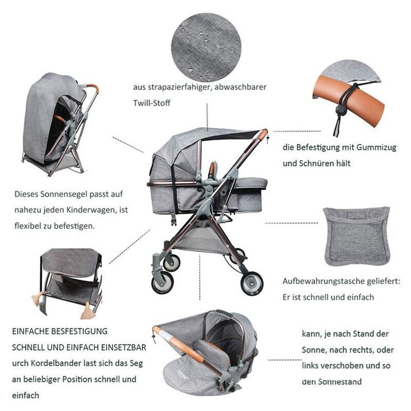 Universal Cover For Baby Stroller