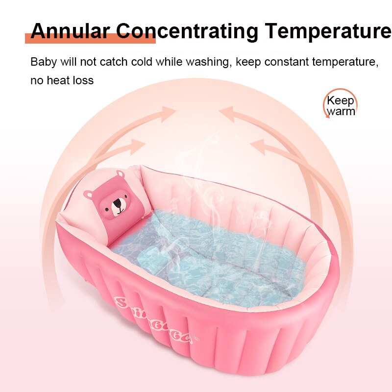 Portable Inflatable Baby Bath Tub