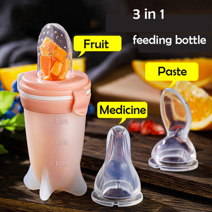 3 in 1 Multifunctional Baby Spoon Feeder