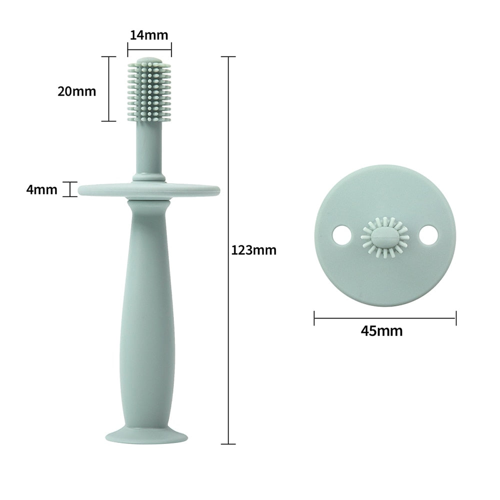 Baby Soft Silicone Training Toothbrush