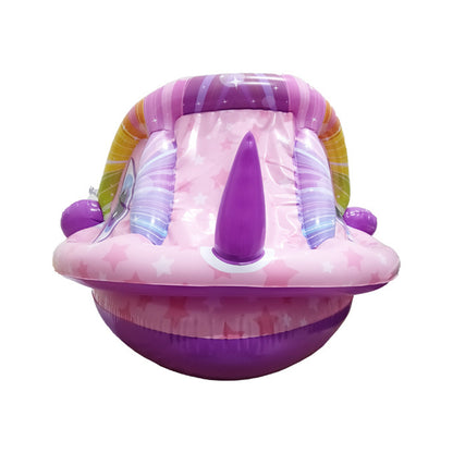 Cute Inflatable Baby Swim Ring With UV Cover