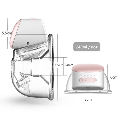 Hands-Free Wearable Breast Milk Pump