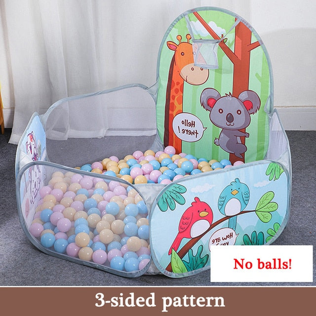 Baby Ball Pool Tent with Basket