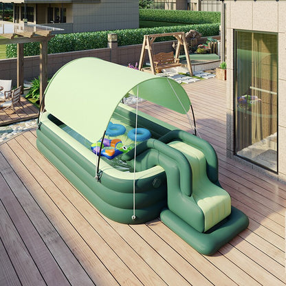 Inflatable Kids Swimming Pool with Slide