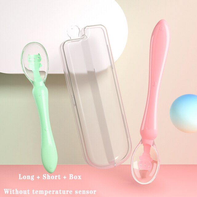 Temperature Sensing Spoons Set With Box