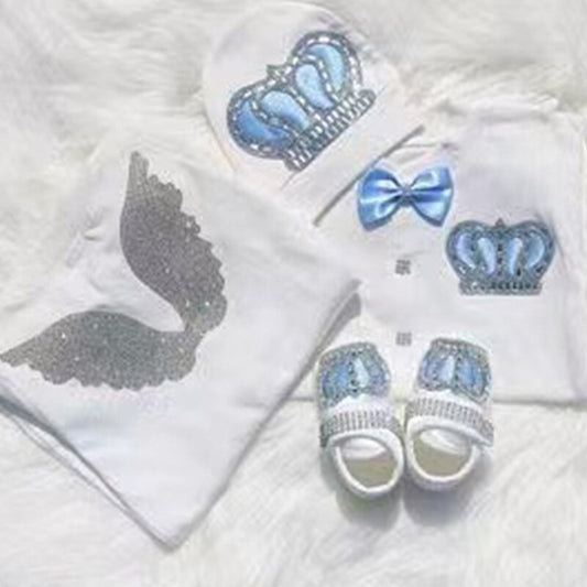 4pcs "Welcome Home" Baby Set