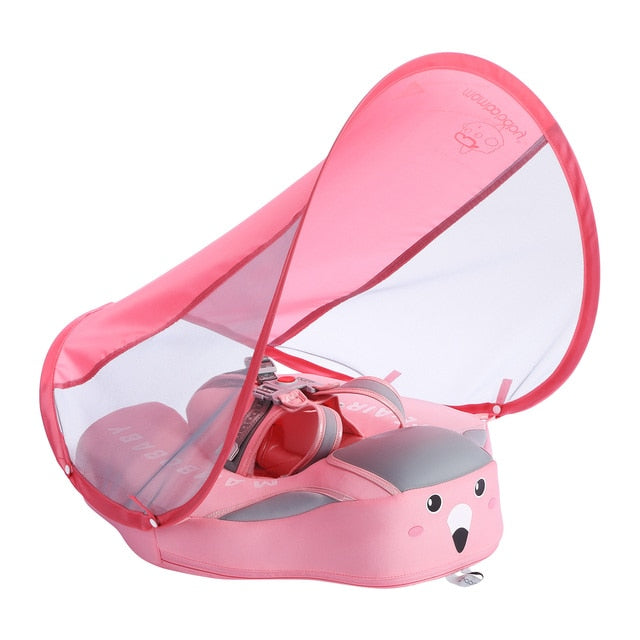 Waterproof Soft Baby Swimming Float With Sunshade