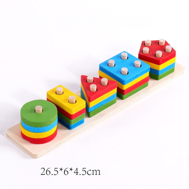 Wooden Matching Puzzles