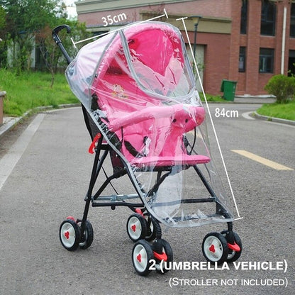 Waterproof Rain Stroller Cover