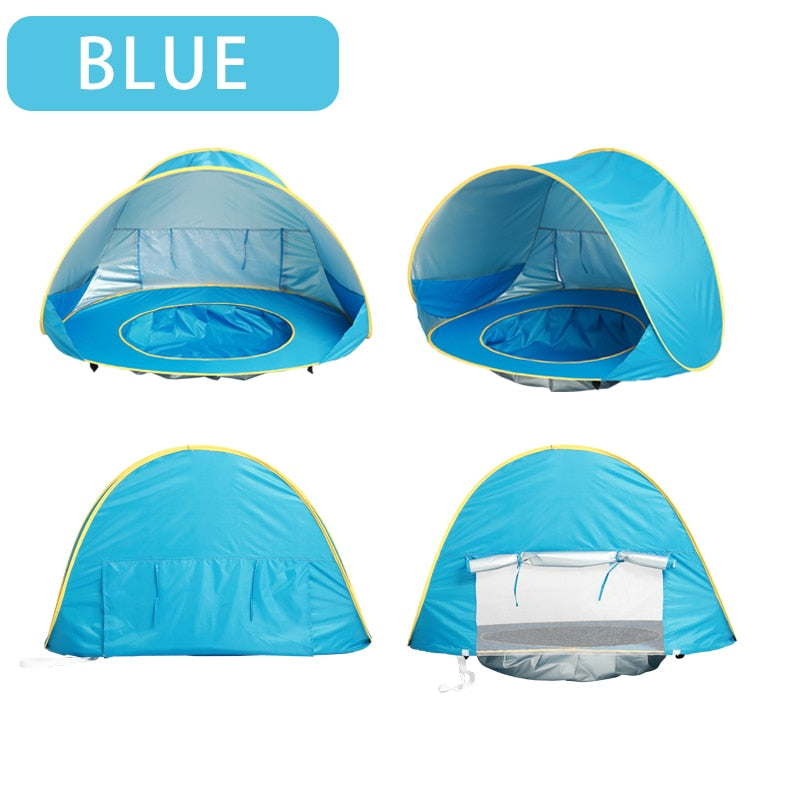 Portable Baby Beach Tent With UV Protection