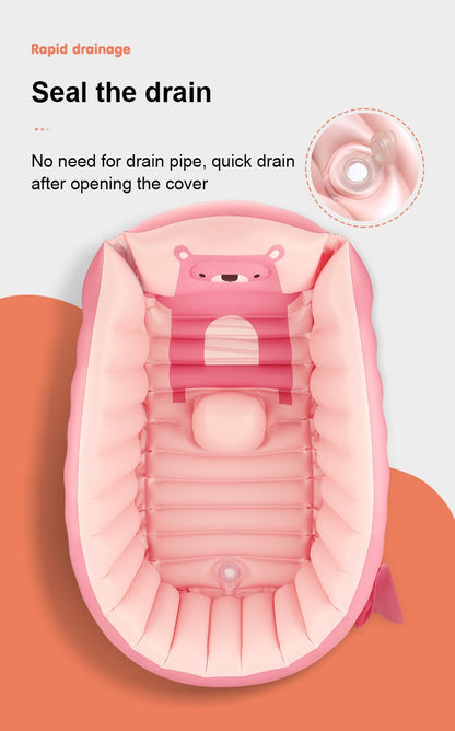 Portable Inflatable Baby Bath Tub