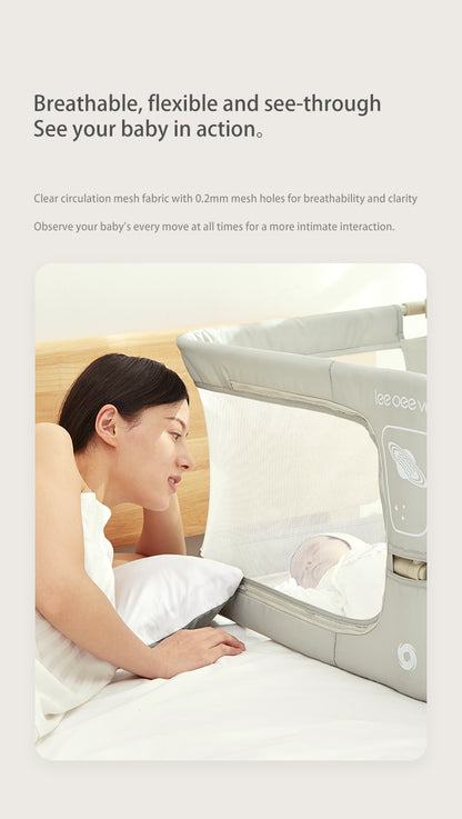 Multifunctional Bedside Baby Crib