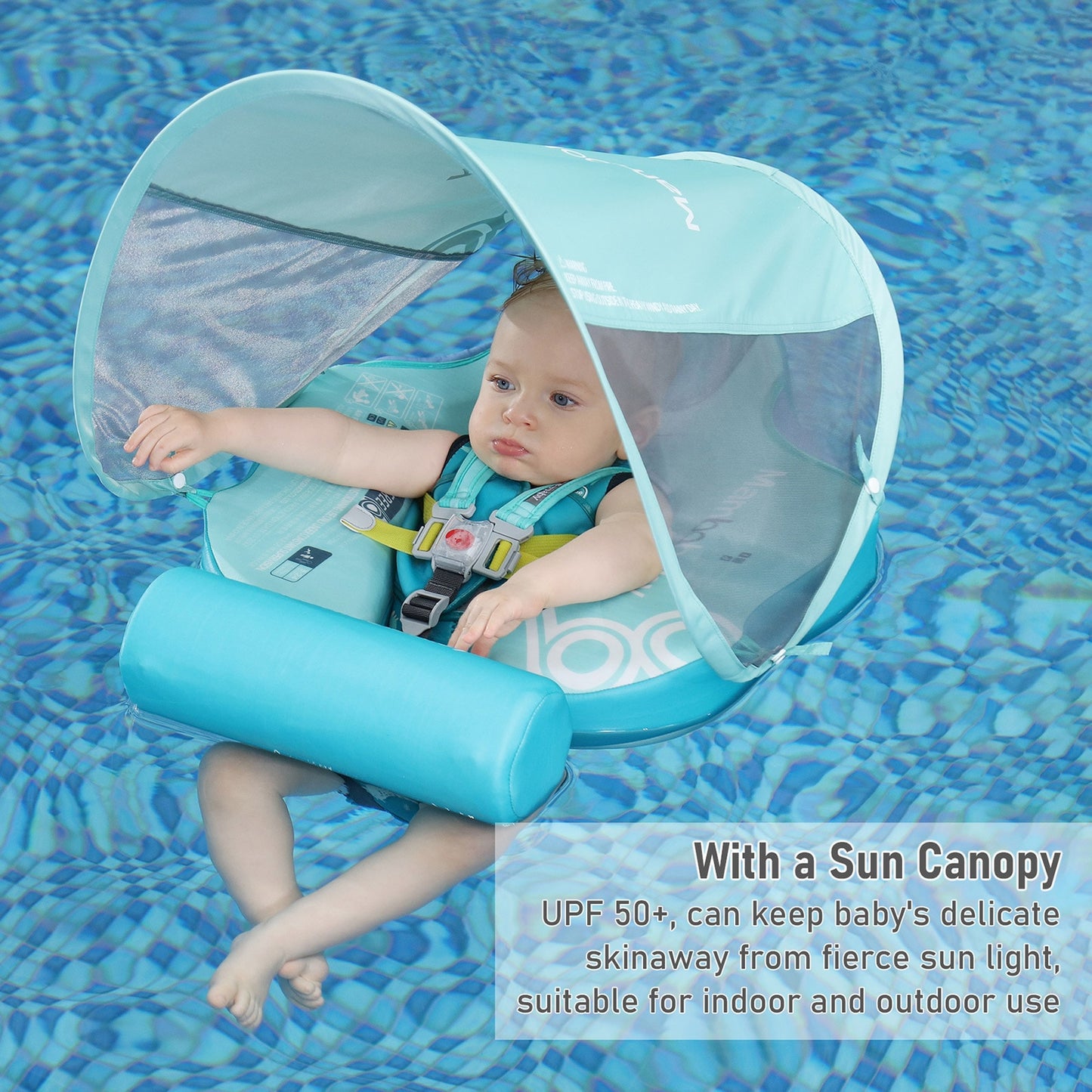 Waterproof Soft Baby Swimming Float With Sunshade