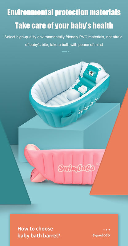 Portable Inflatable Baby Bath Tub