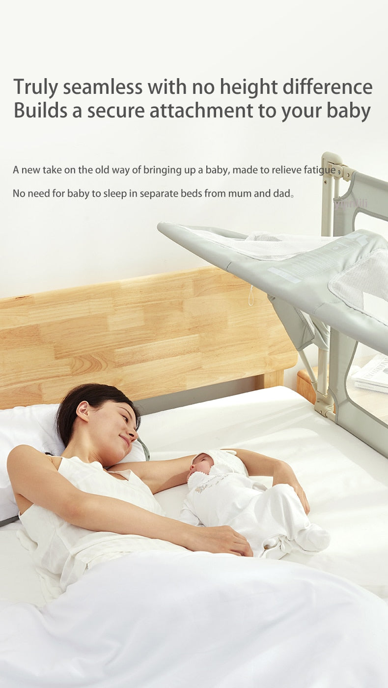 Multifunctional Bedside Baby Crib