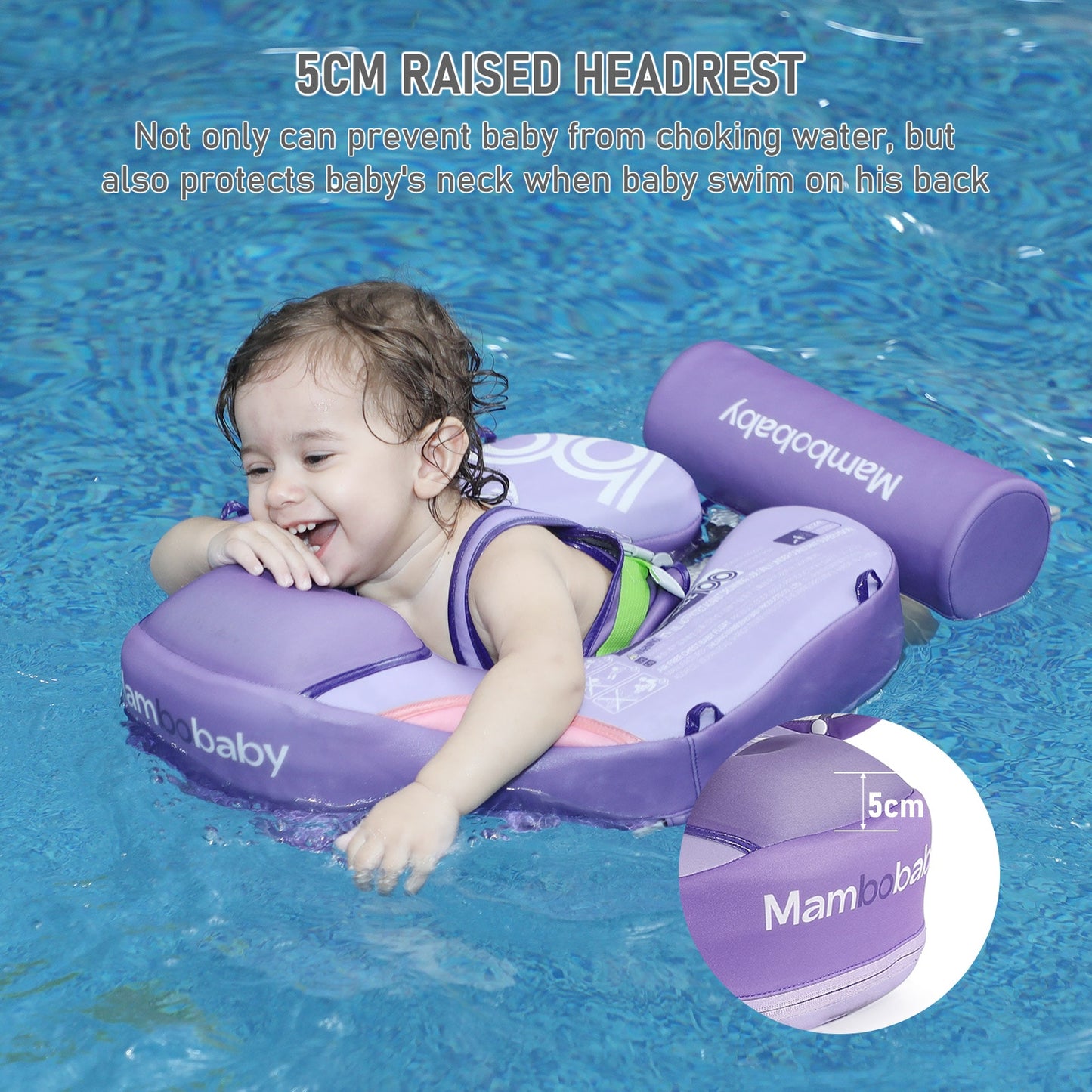 Waterproof Soft Baby Swimming Float With Sunshade