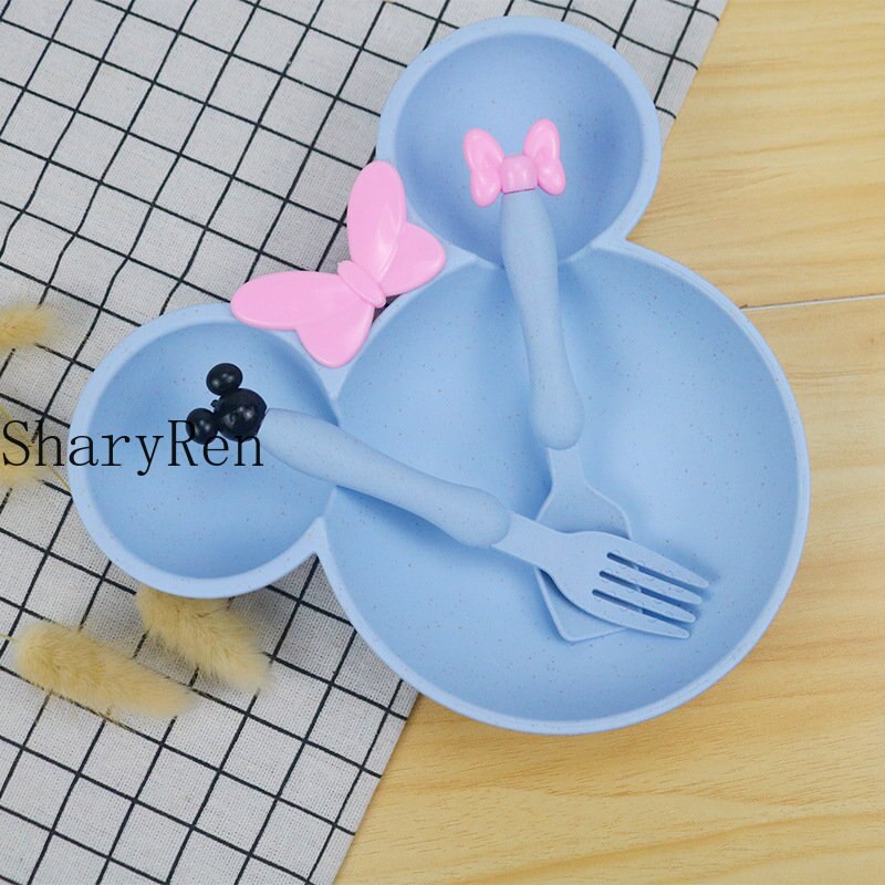 3 Pcs Mickey Mouse Feeding Set