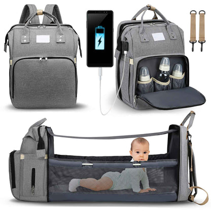 Mom Bag & Portable Baby Bed