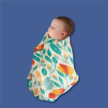 4PCS Set Cotton Muslin Swaddle Blankets