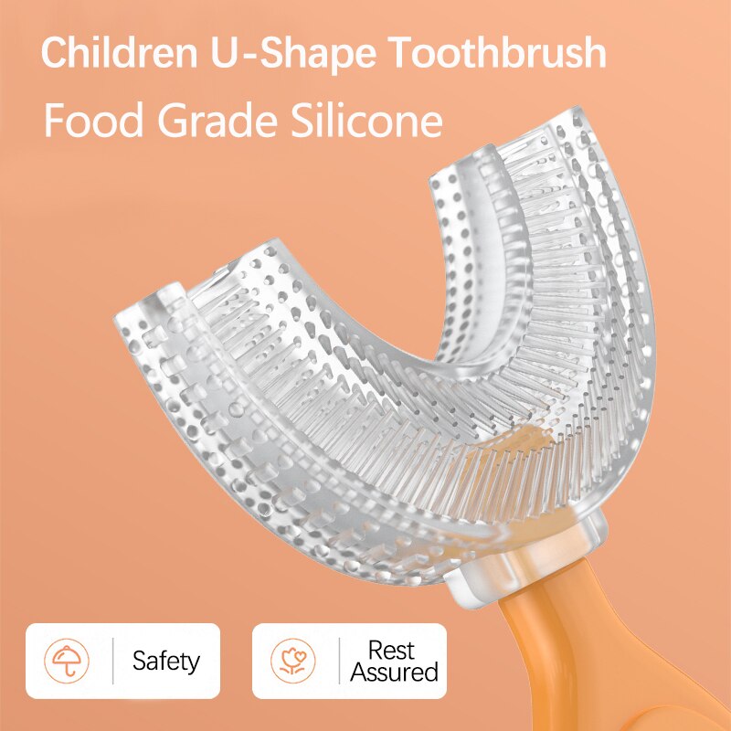 Baby Soft Silicone Training Toothbrush