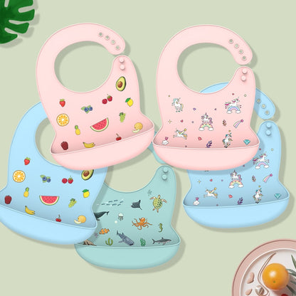 Waterproof Silicone Baby Bib