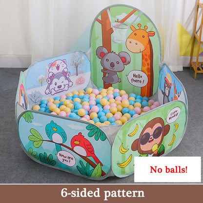 Baby Ball Pool Tent with Basket