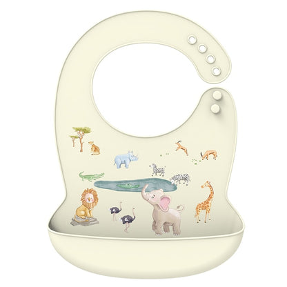 Waterproof Silicone Baby Bib