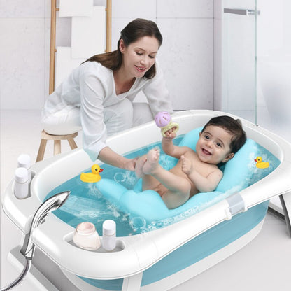 Folding Baby Bath Tub With Smart Thermometer